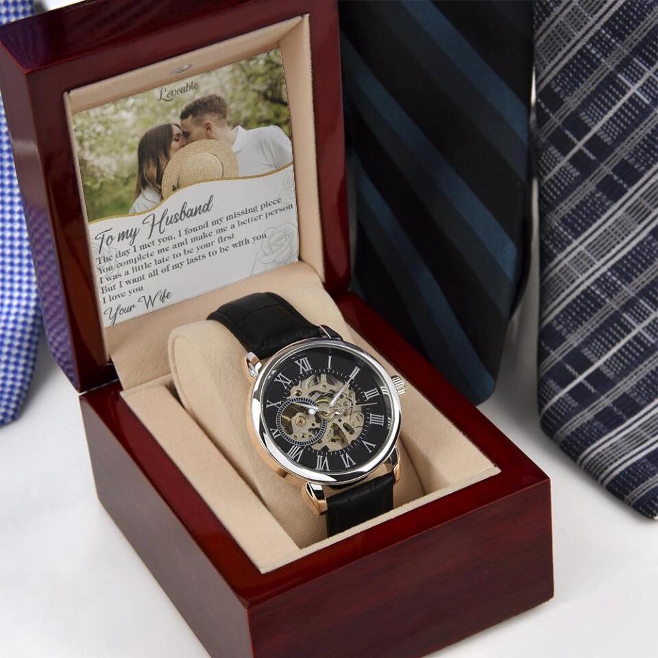 The Day I Met You - Luxury Men's Watch