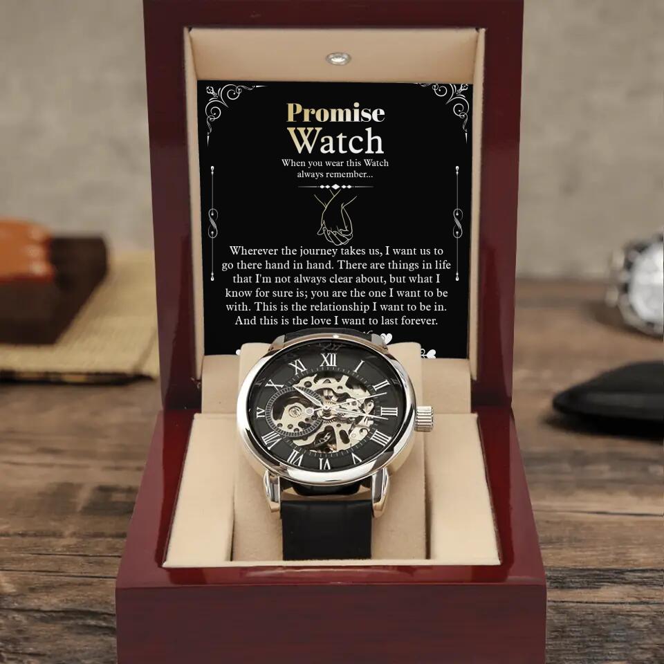 Promise Watch - Personalized Luxury Men's Watch