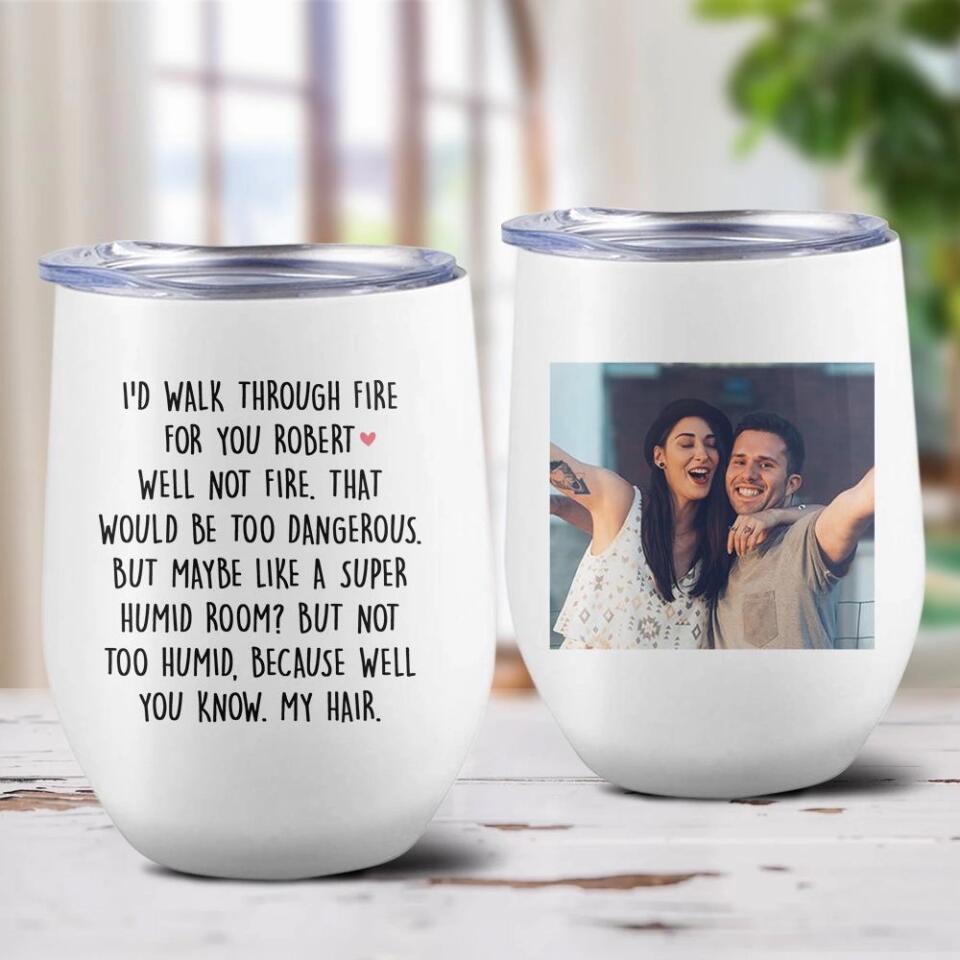 Personalized Wine Tumbler | Personalized Wine Cup | Loveable