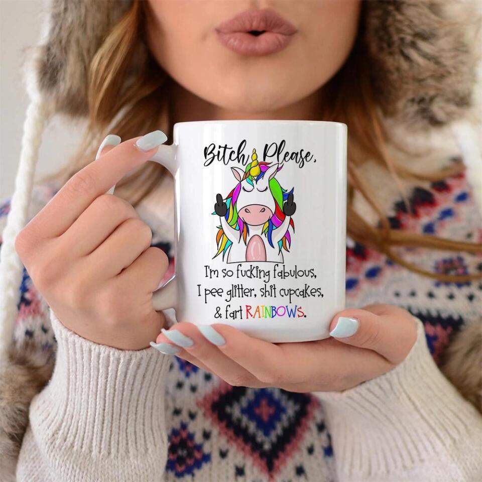 I'm So F*cking Fabulous Personalized Mugs