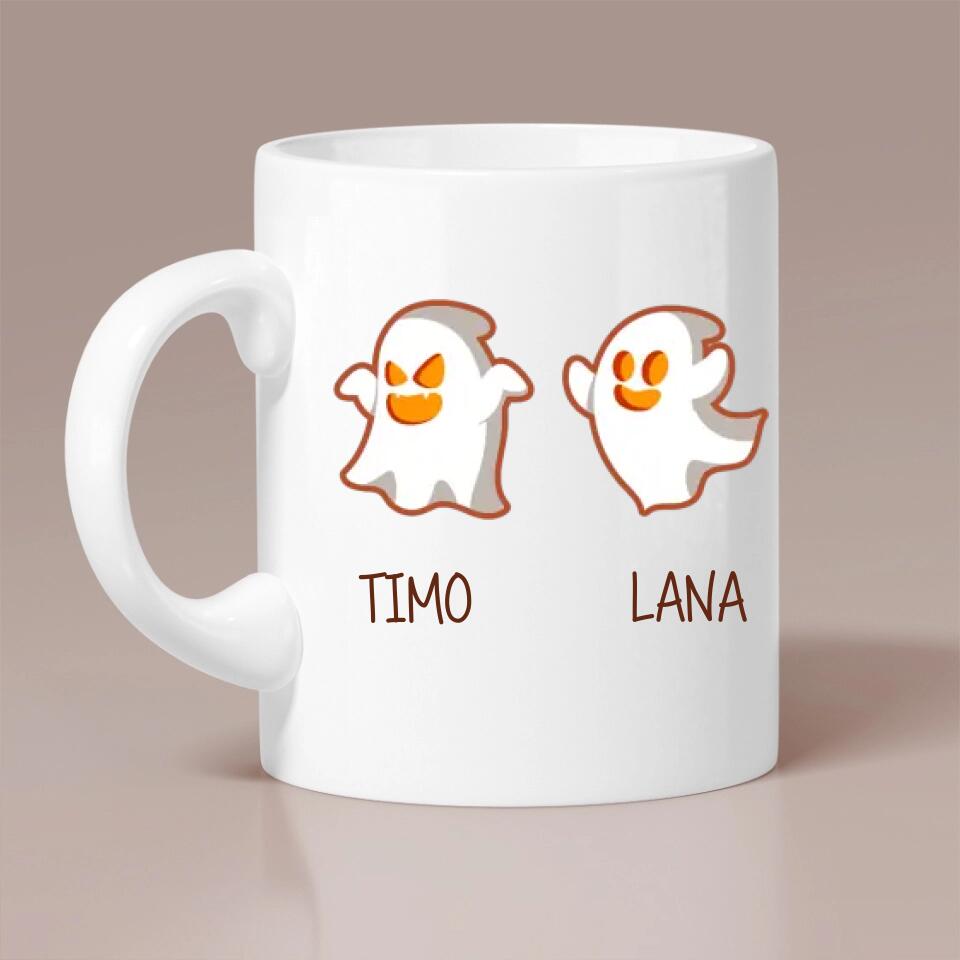 We'll Be Best Friends Until We Die Then We'll Stay Ghost Friends Walk Through Walls And Haunt People - Personalized Mug