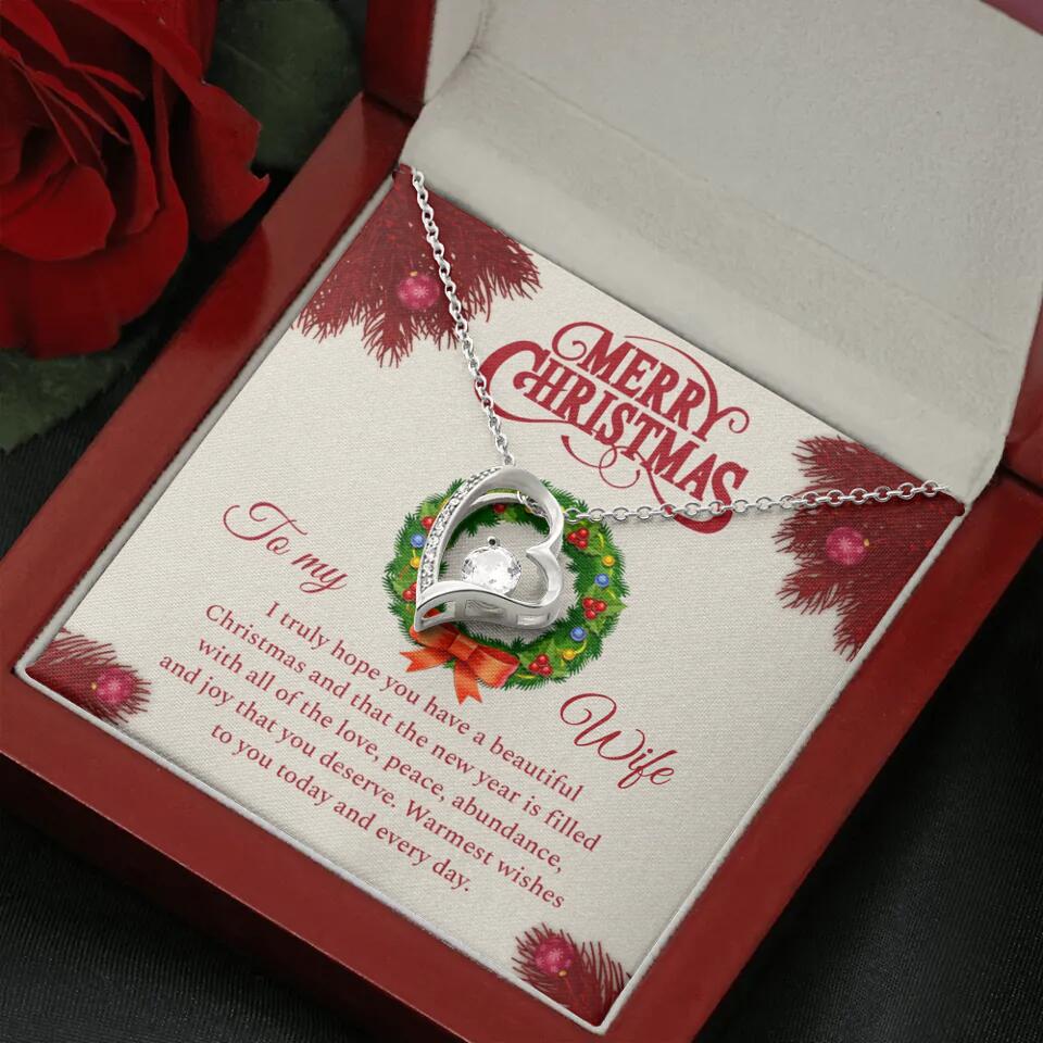 Merry Christmas I Truly Hope You Have A Beautiful Christmas - Customized Necklace - Best Christmas Gifts for Wife/Mom/Her - 210IHNNPJE730