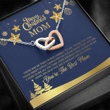 Merry Christmas Mom There May Be Times When I Forget To Say Thank You - Customized Necklace - Best Christmas Gifts for Mom - 210IHPUNJE410