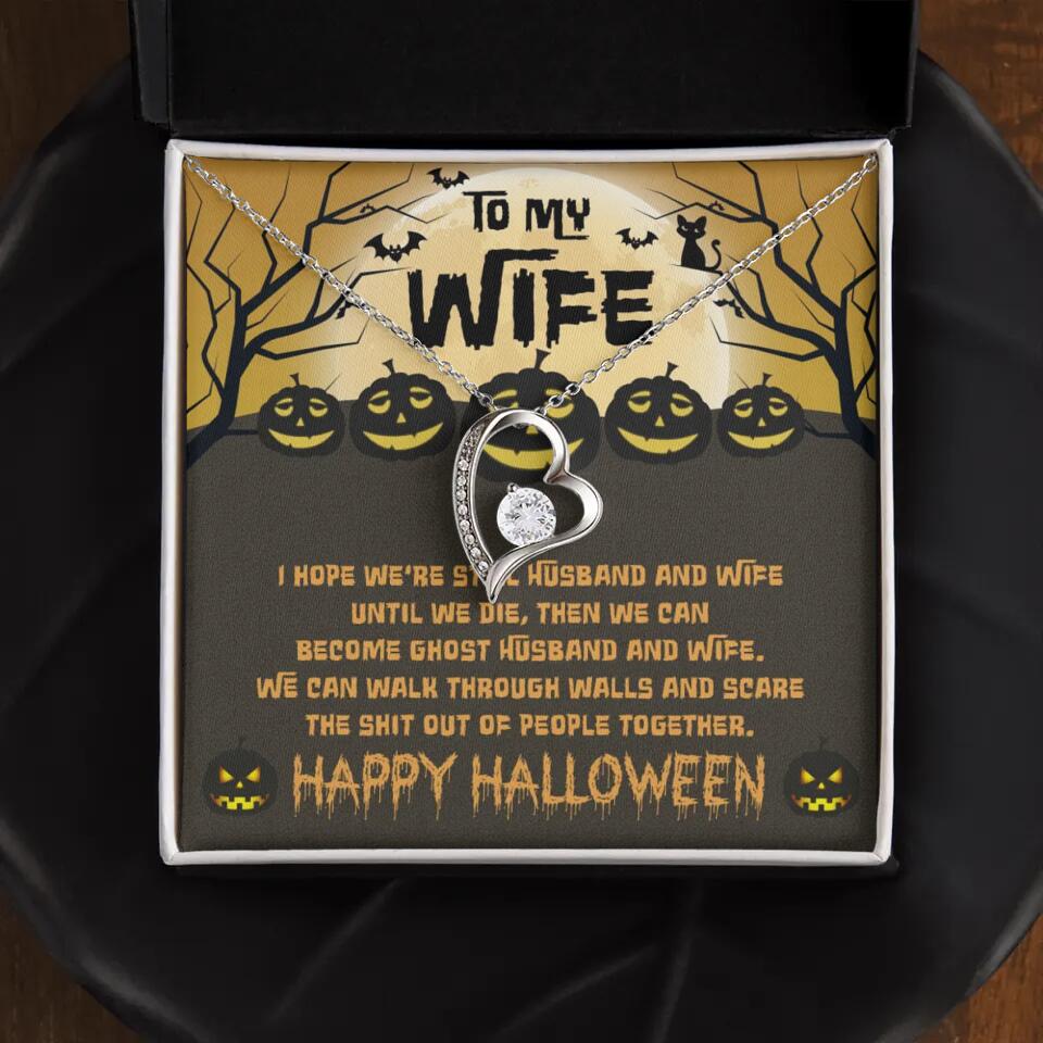 I Hope We're Still Husband And Wife Until We Die Personalized Necklace