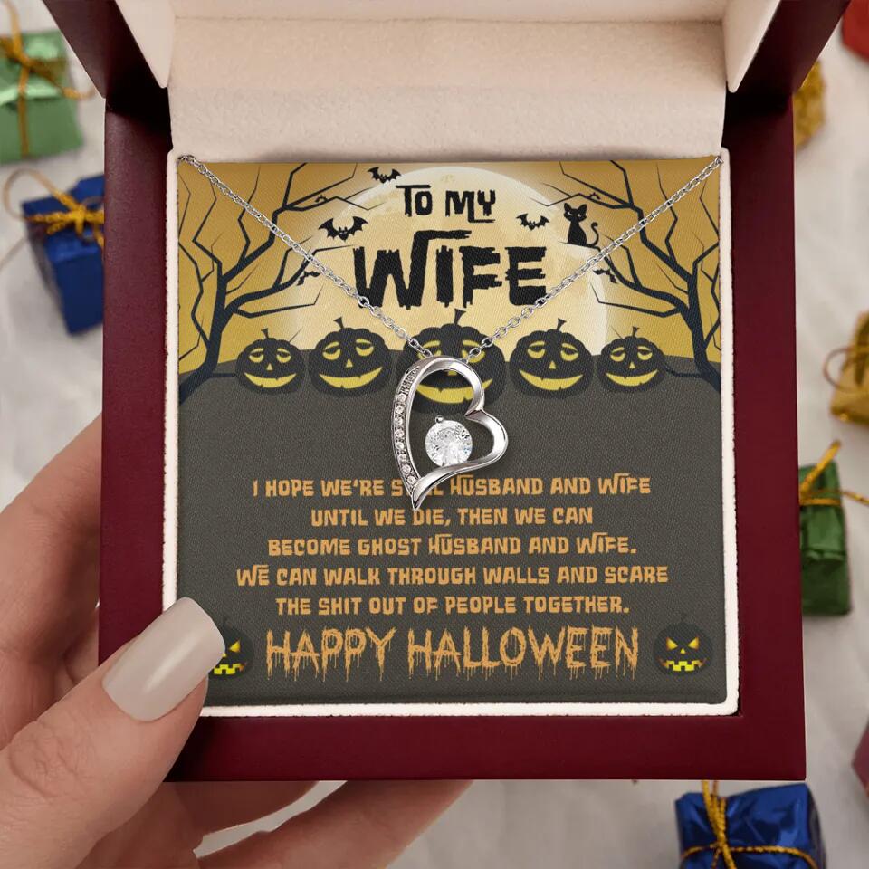 I Hope We're Still Husband And Wife Until We Die Personalized Necklace