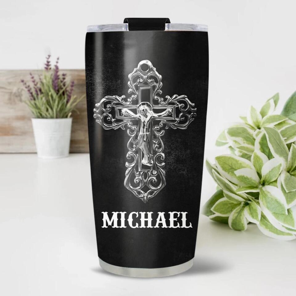 Pastor Nutrition Facts Personalized Steel Tumbler Gift for Pastor