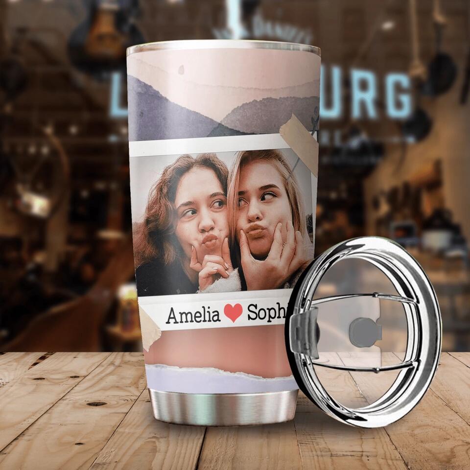Whenever You Feel Bad Remember I Always Be There For You - Personalized Tumbler - Gift for Bestie