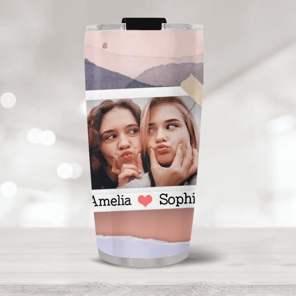Whenever You Feel Bad Remember I Always Be There For You - Personalized Tumbler - Gift for Bestie