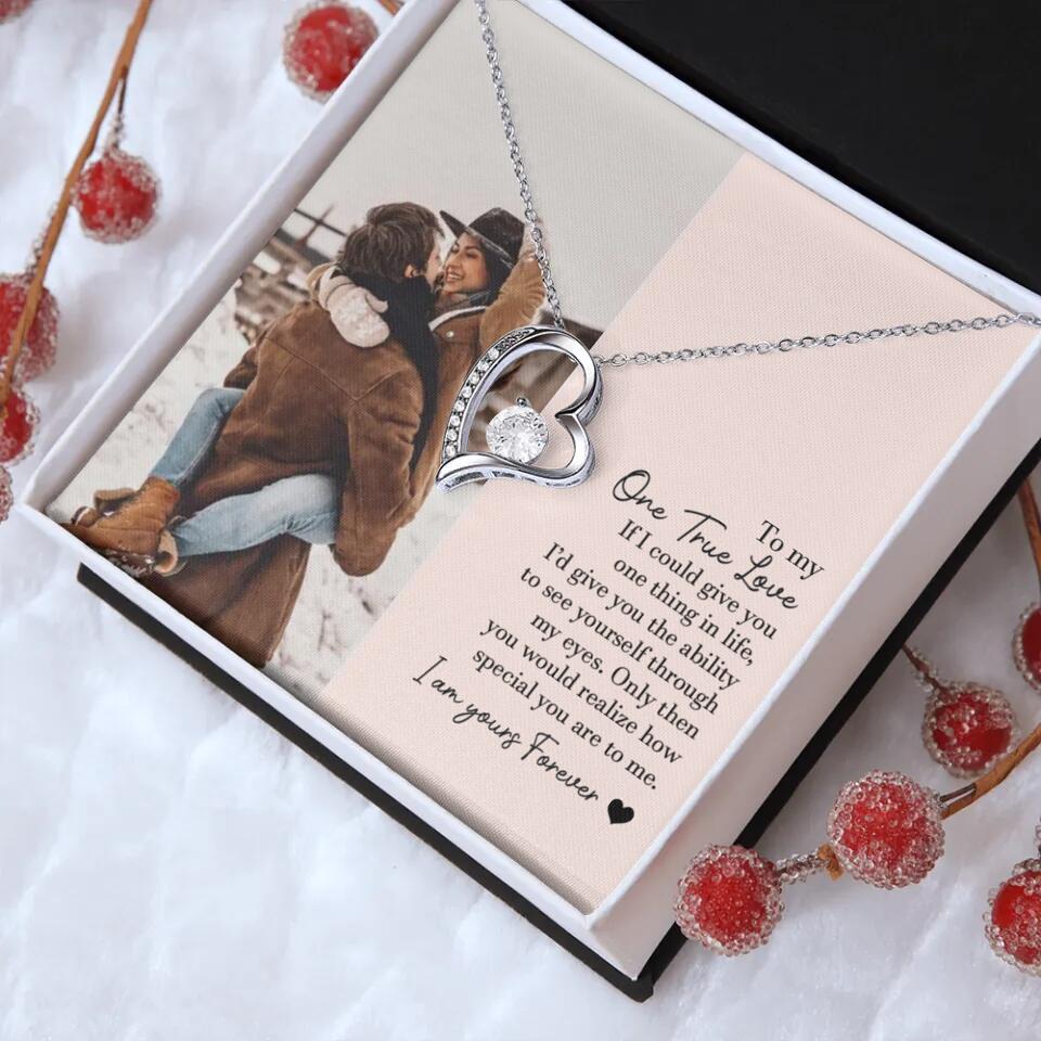 To My One True Love - Personalized Necklace