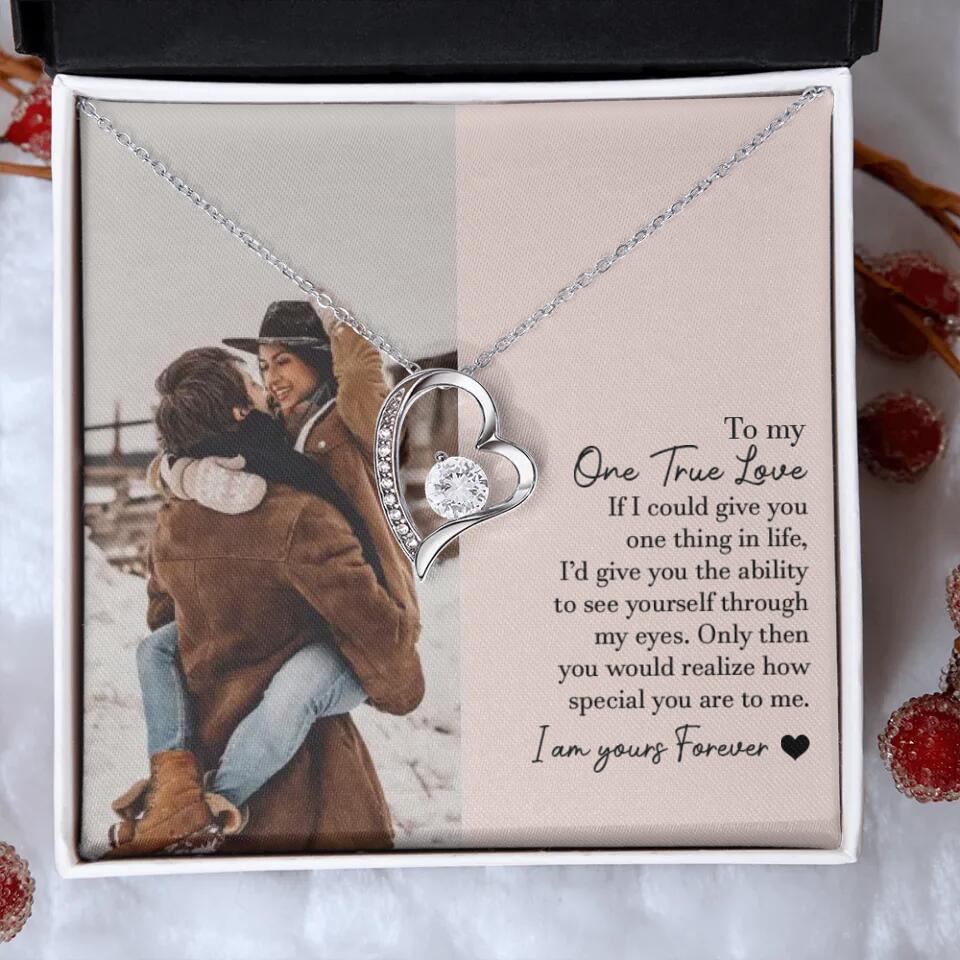To My One True Love - Personalized Necklace