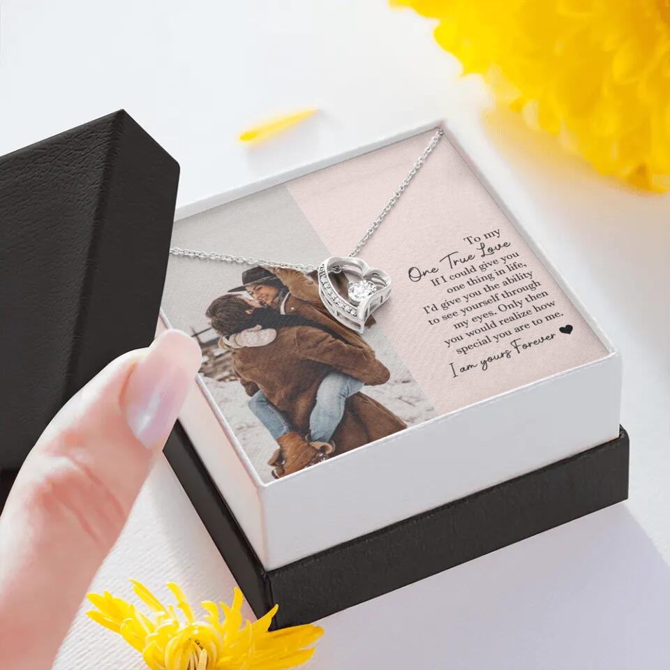 To My One True Love - Personalized Necklace