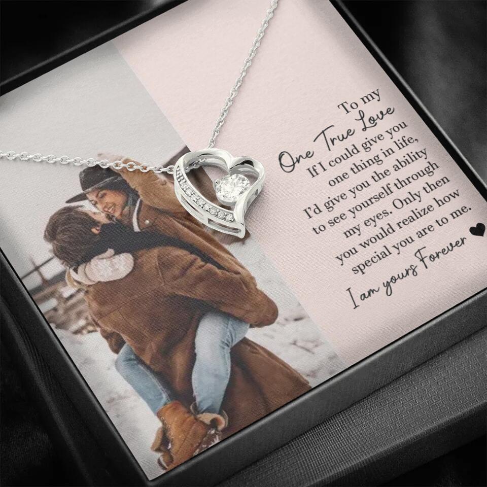 To My One True Love - Personalized Necklace