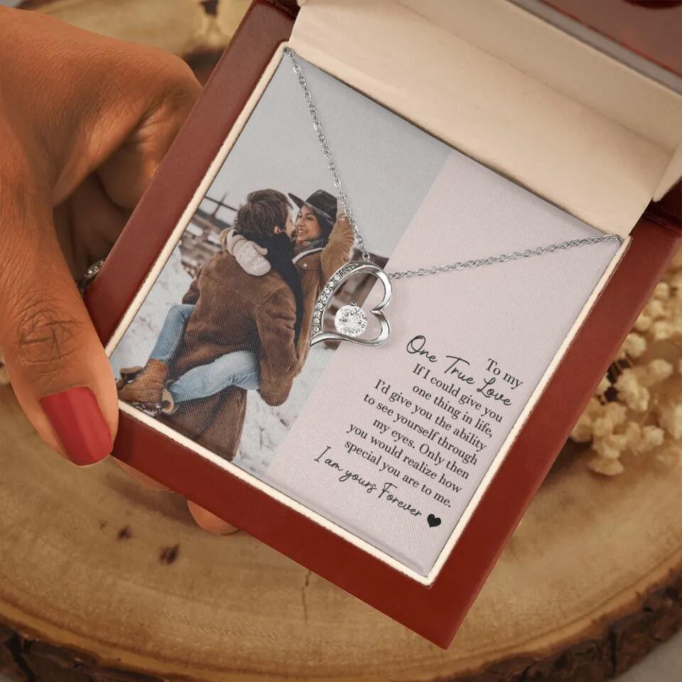 To My One True Love - Personalized Necklace