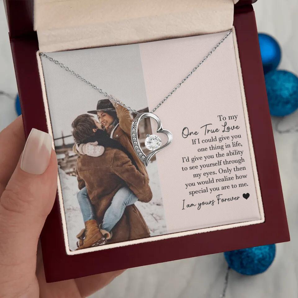 To My One True Love - Personalized Necklace