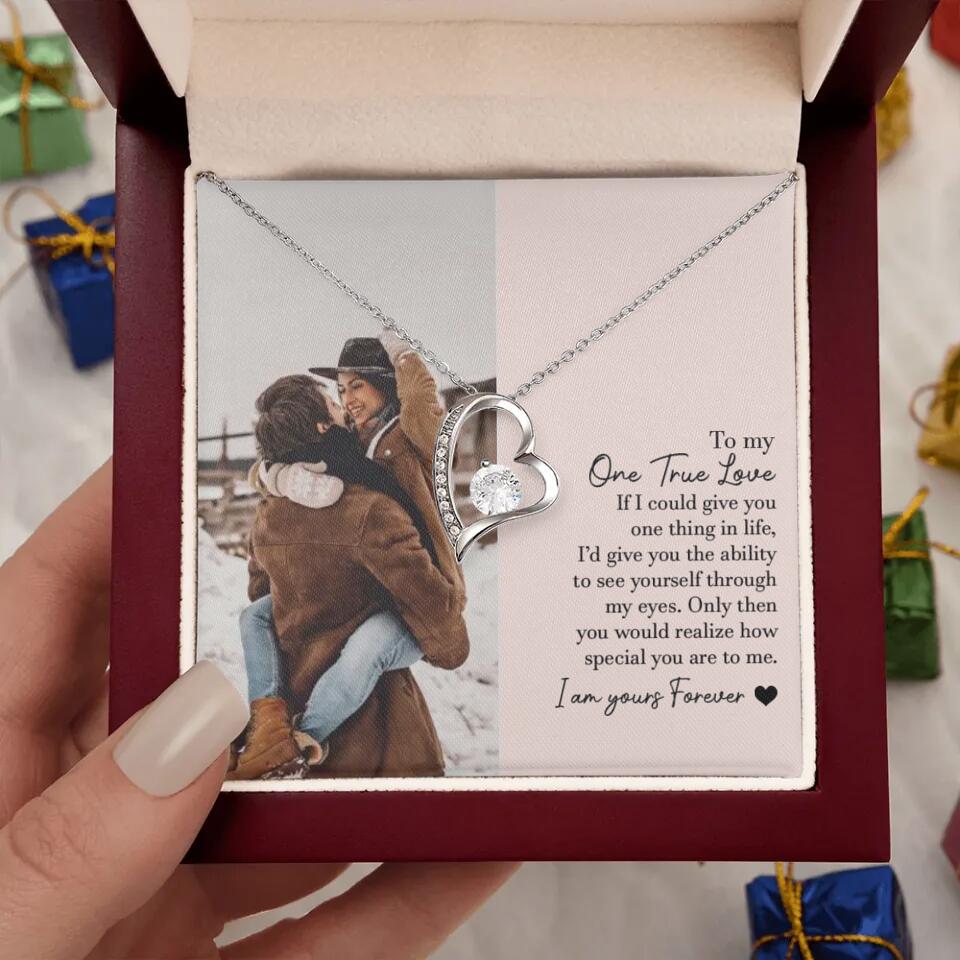 To My One True Love - Personalized Necklace