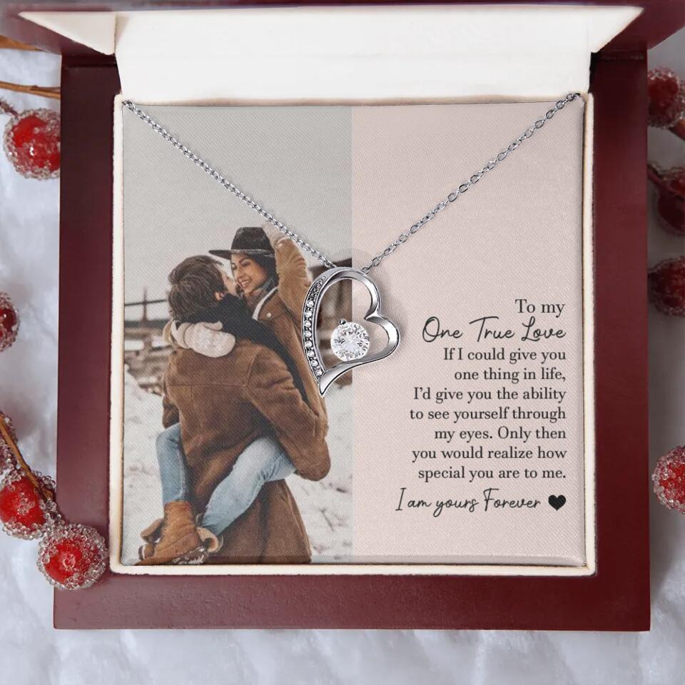 To My One True Love - Personalized Necklace