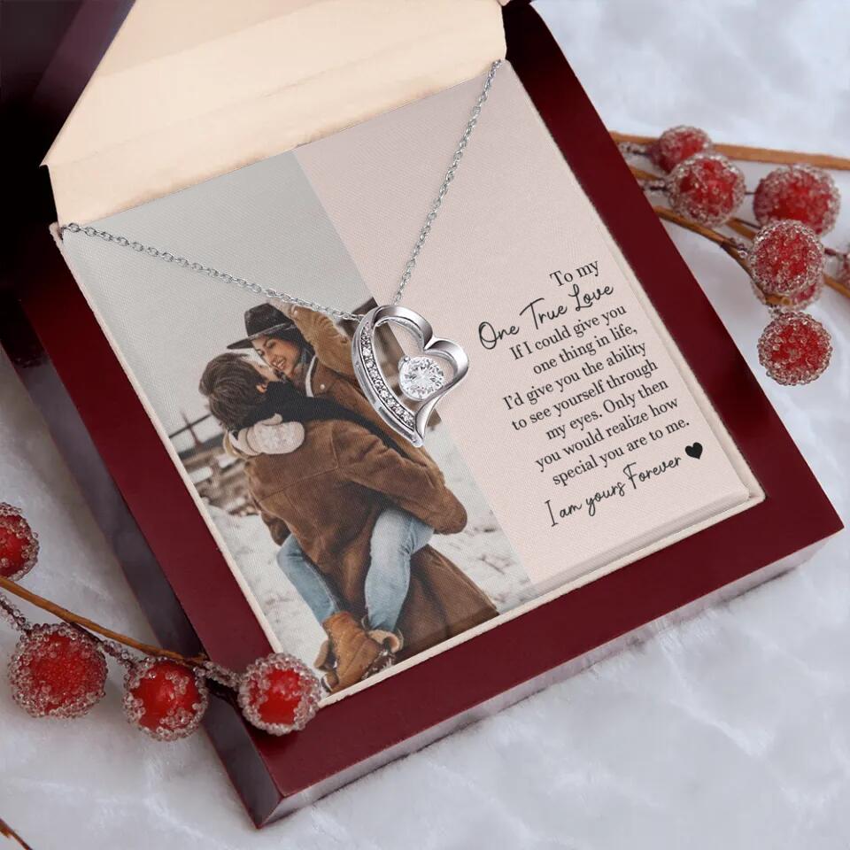 To My One True Love - Personalized Necklace