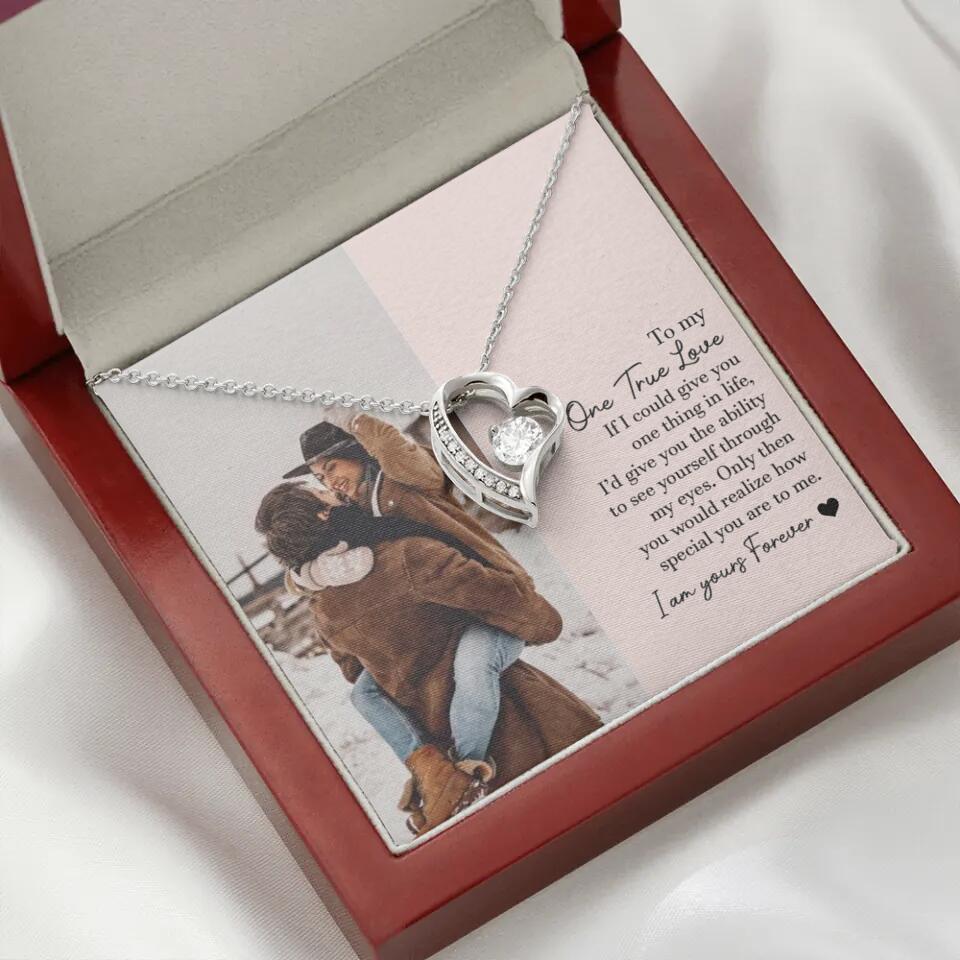 To My One True Love - Personalized Necklace