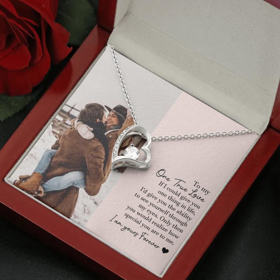 To My One True Love - Personalized Necklace