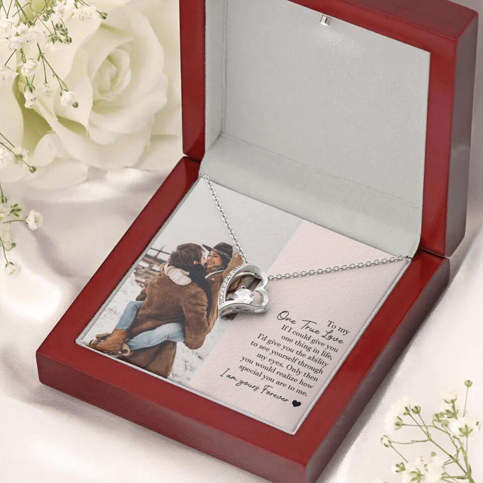 To My One True Love - Personalized Necklace
