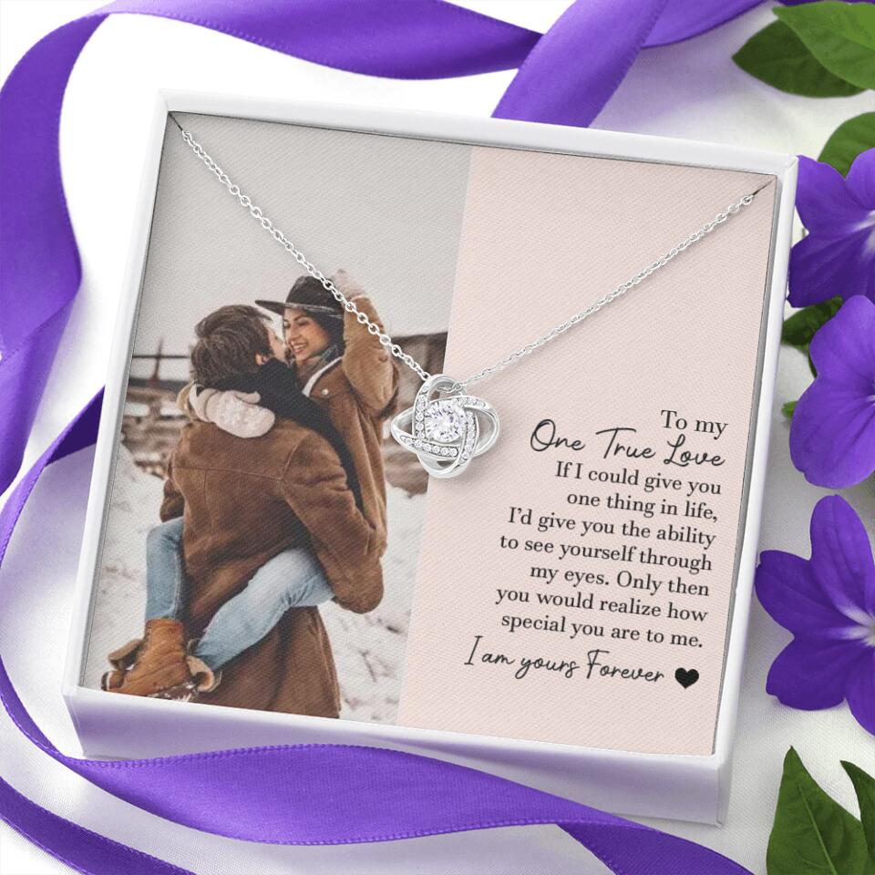 To My One True Love - Personalized Necklace