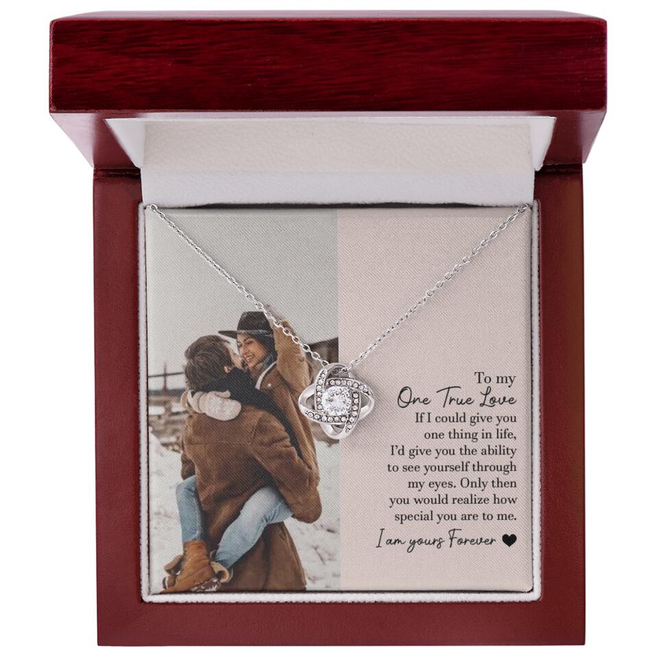 To My One True Love - Personalized Necklace