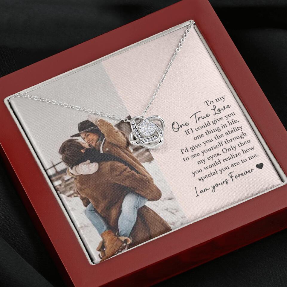 To My One True Love - Personalized Necklace