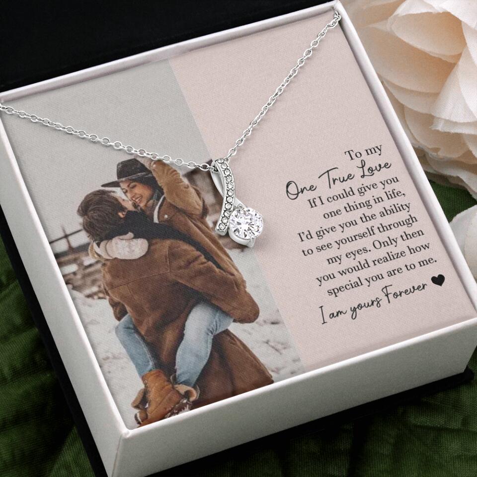 To My One True Love - Personalized Necklace