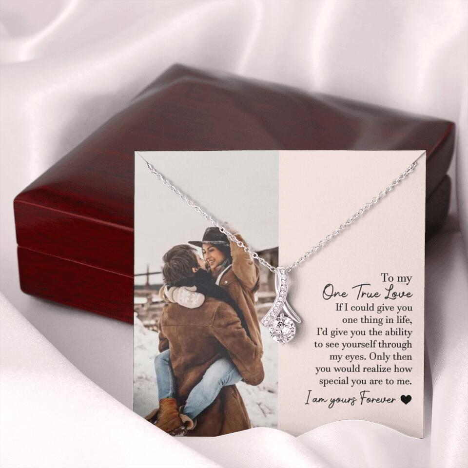 To My One True Love - Personalized Necklace