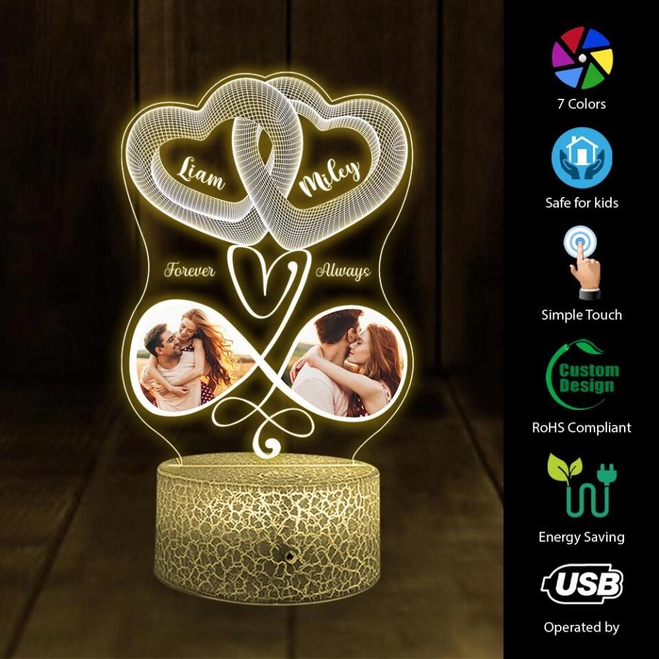 Custom Photo Personalized LED Light