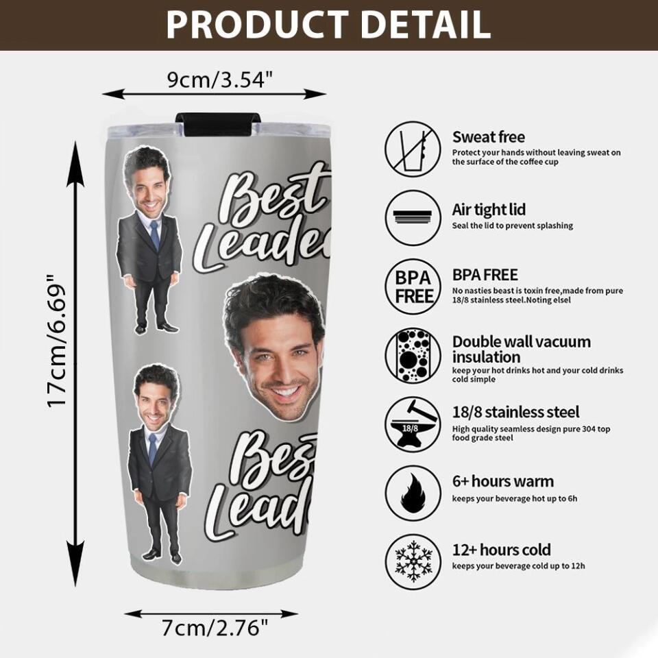 Best Gift for Boss Or Leader Personalized Mug Tumbler