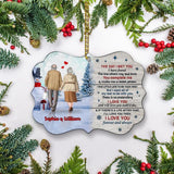 The Day I Met You I Have Found The One Whom My Soul Loves - Personalized Ornament - Best Gift For Parent On Christmas - 210IHNNPOR750