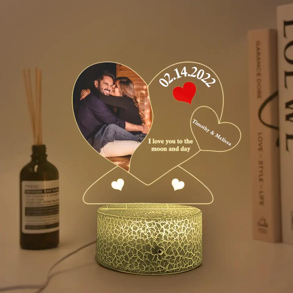Name Date And Quotes Personalized Night Light