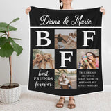 Best Friends Forever True Friends Are Never Apart - Personalized Upload Photo - Best Gift For Best Friends For Her/Him On Christmas Anniversary - 210IHNNPBL766