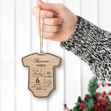 Baby First Personalized Christmas Ornament