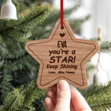 You're A Star Keep Shining - Personalized Ornament