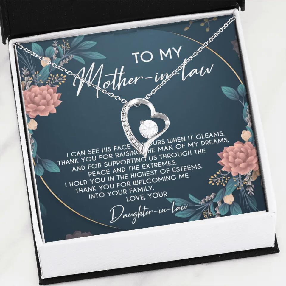 Thank You For Raising The Man Of My Dream Necklace