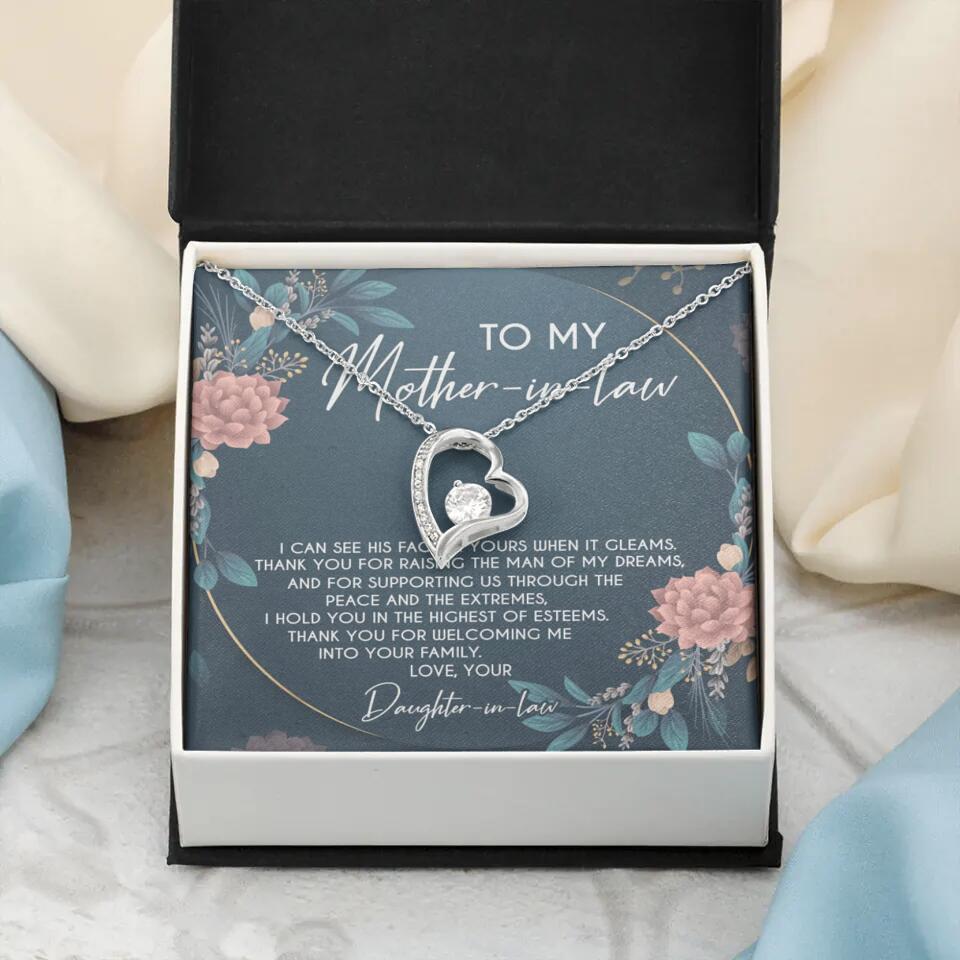 Thank You For Raising The Man Of My Dream Necklace