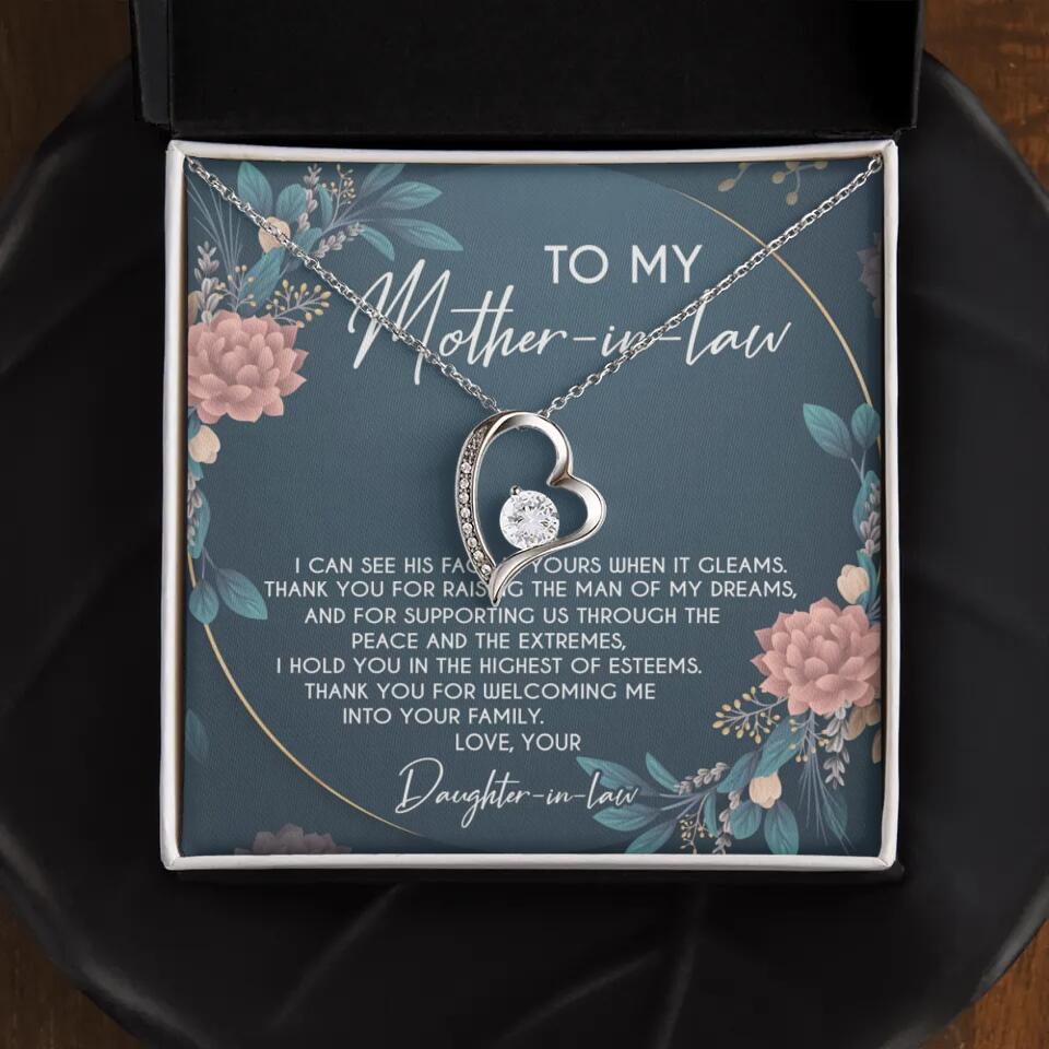 Thank You For Raising The Man Of My Dream Necklace