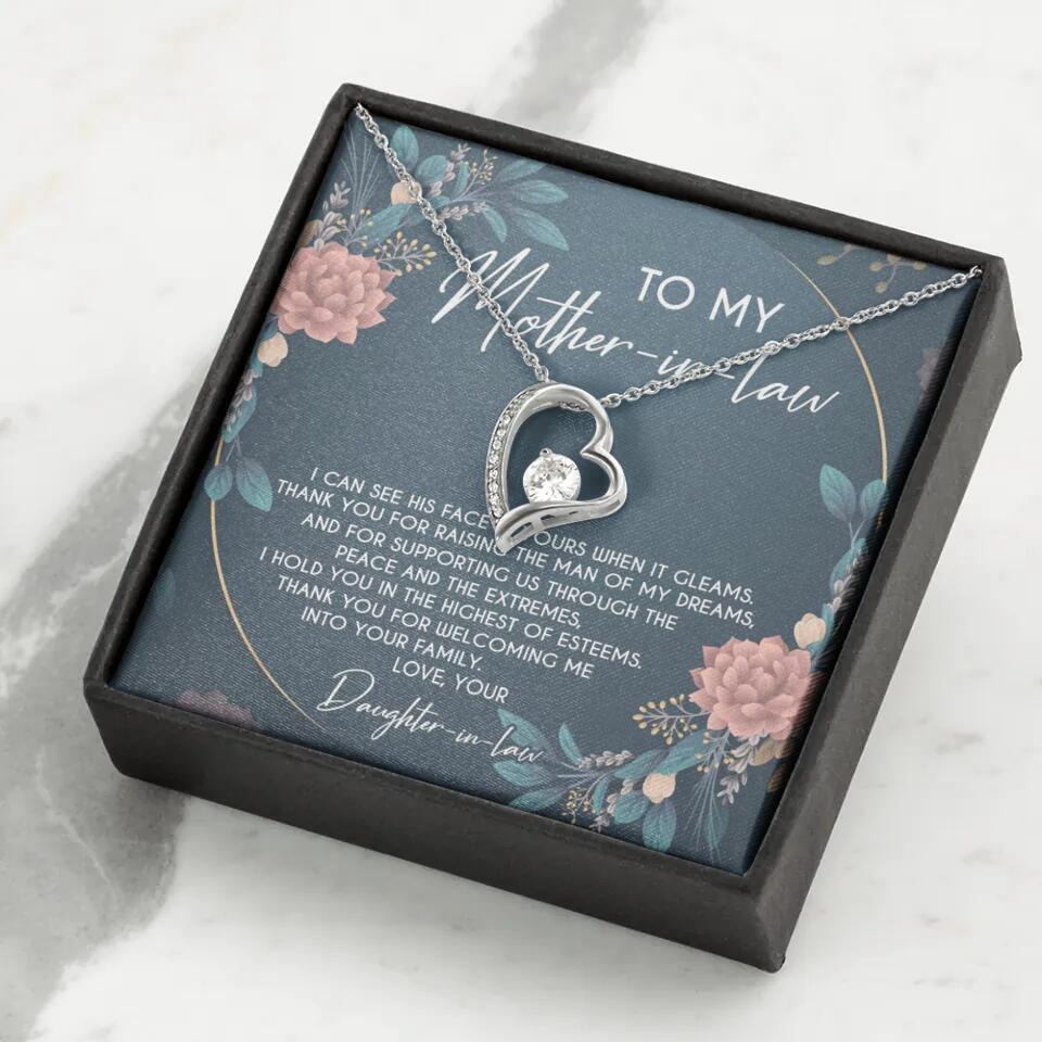 Thank You For Raising The Man Of My Dream Necklace