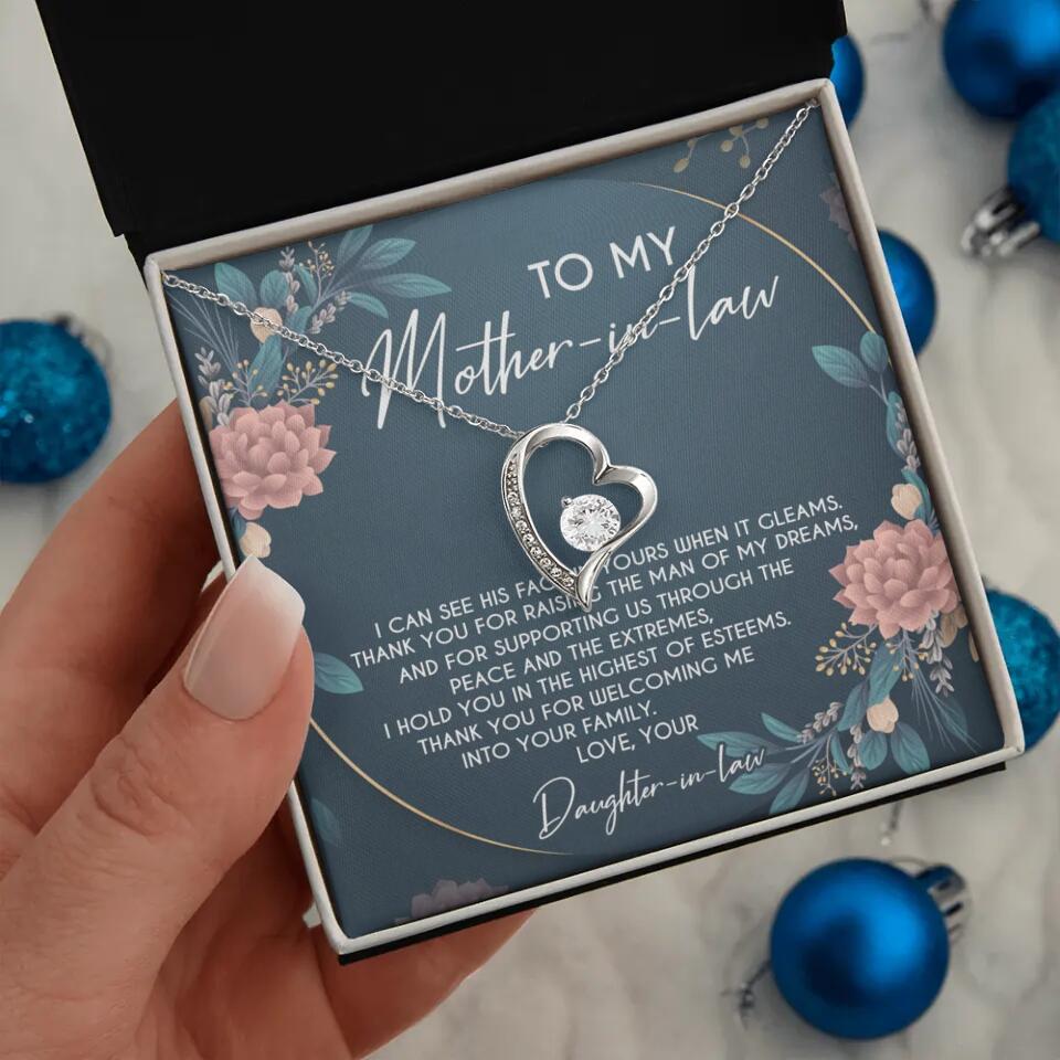 Thank You For Raising The Man Of My Dream Necklace