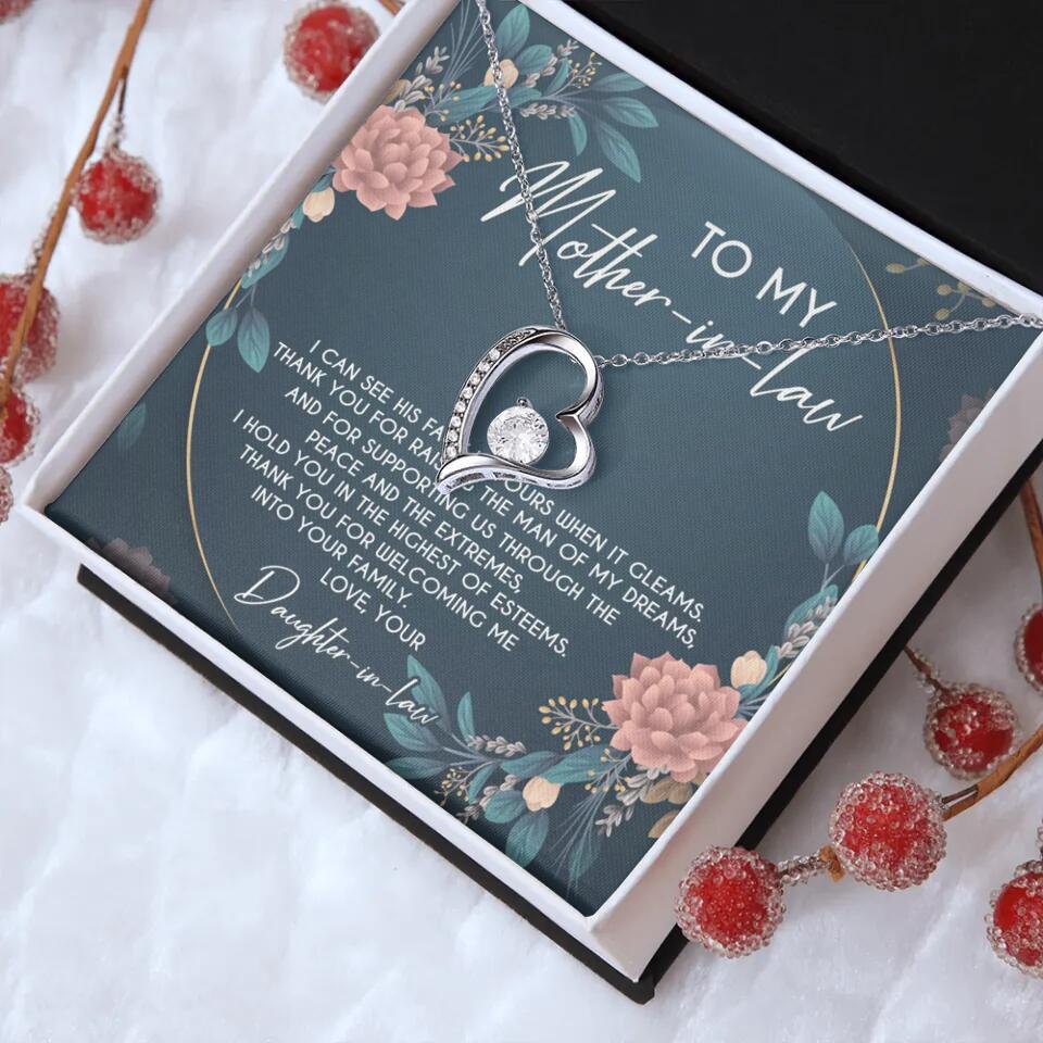 Thank You For Raising The Man Of My Dream Necklace