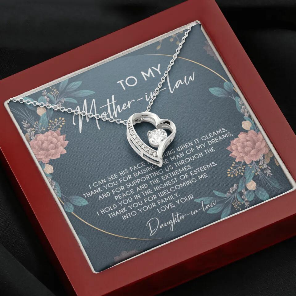 Thank You For Raising The Man Of My Dream Necklace