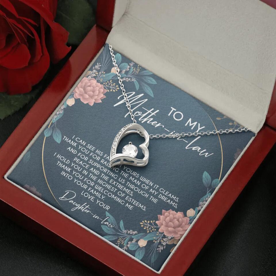 Thank You For Raising The Man Of My Dream Necklace