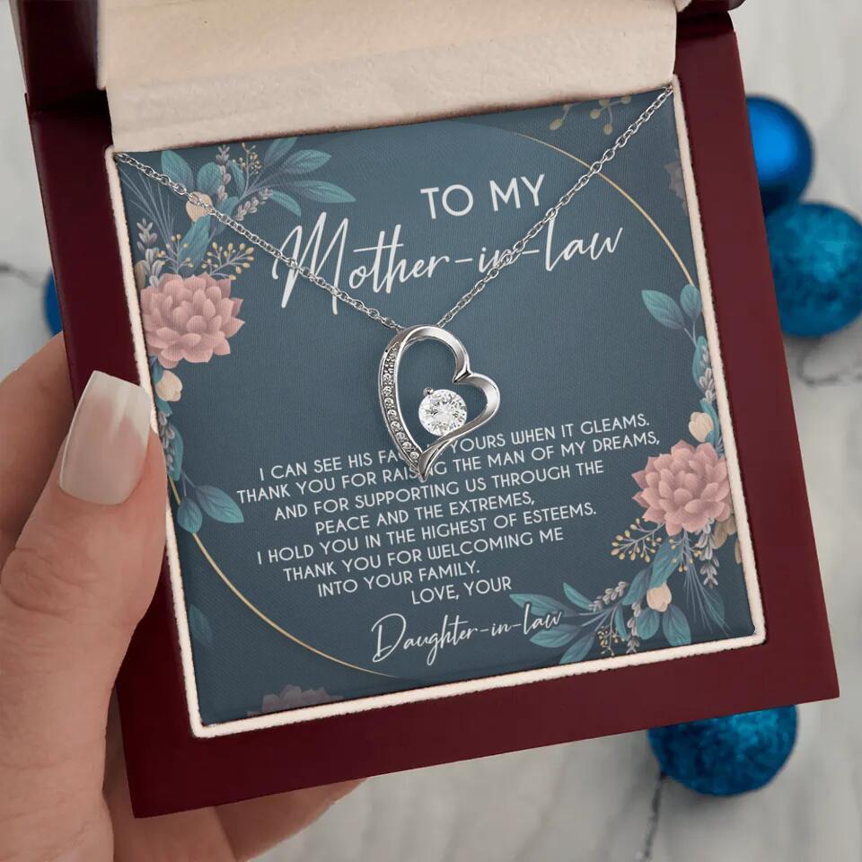 Thank You For Raising The Man Of My Dream Necklace