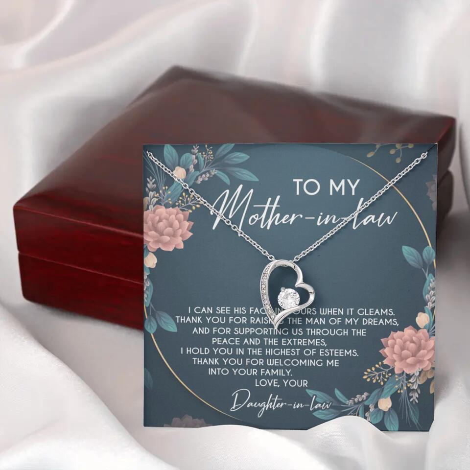 Thank You For Raising The Man Of My Dream Necklace