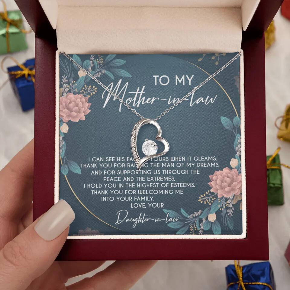 Thank You For Raising The Man Of My Dream Necklace