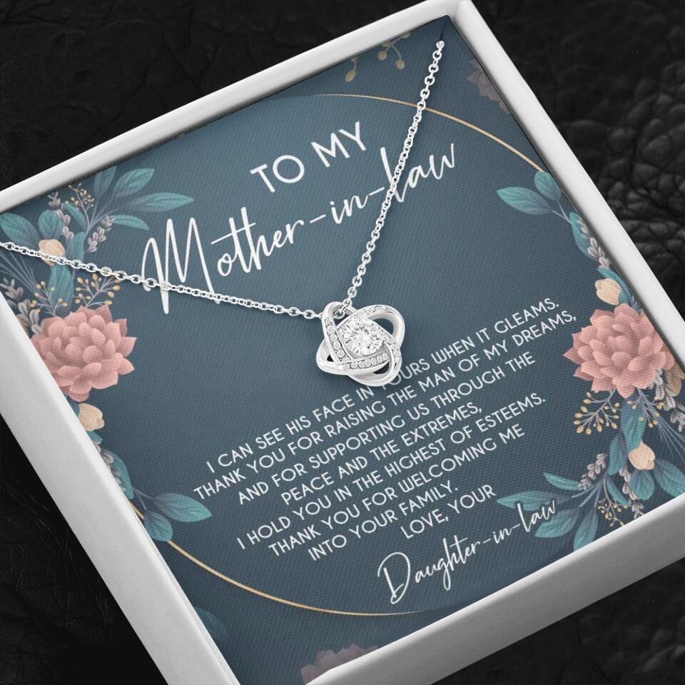 Thank You For Raising The Man Of My Dream Necklace