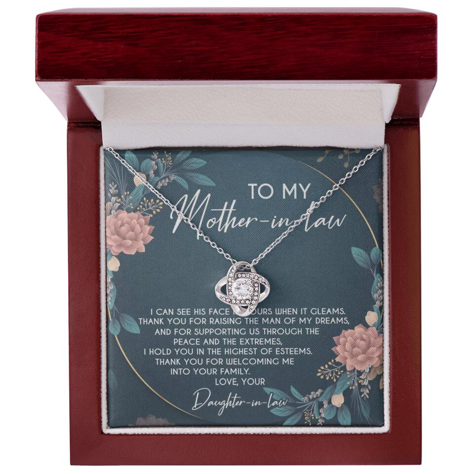 Thank You For Raising The Man Of My Dream Necklace