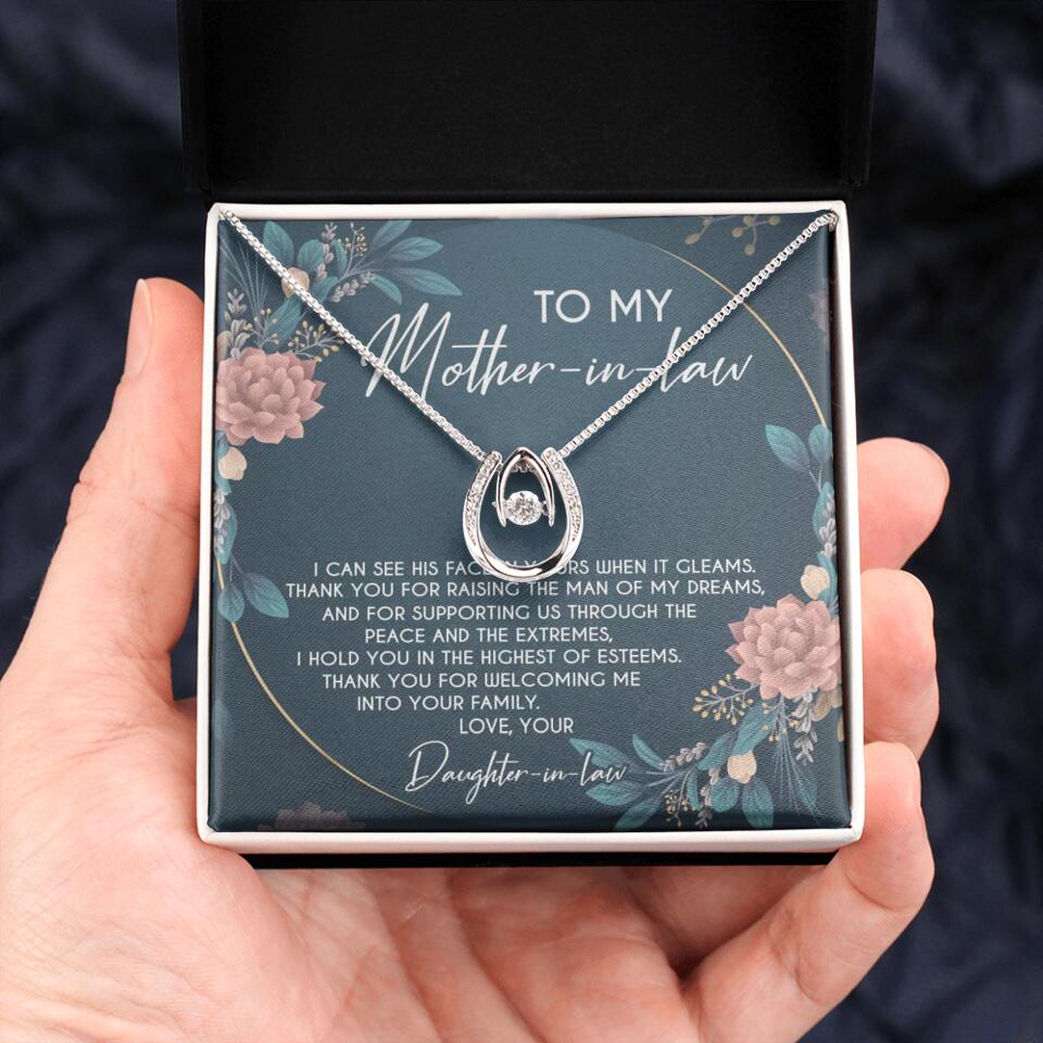 Thank You For Raising The Man Of My Dream Necklace